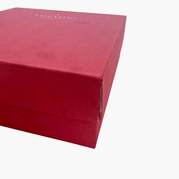 Valentino Garavani Studded Caged Sandals EU 39.5 US 9.5 Black High Heel Rockstud - Picture 12 of 13